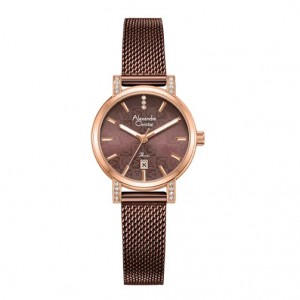 Alexandre Christie AC 2C20 Rosegold Brown LDBROBO Mini Size
